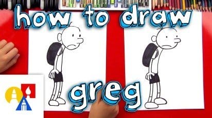 How To Draw Greg From Diary Of A Wimpy Kid