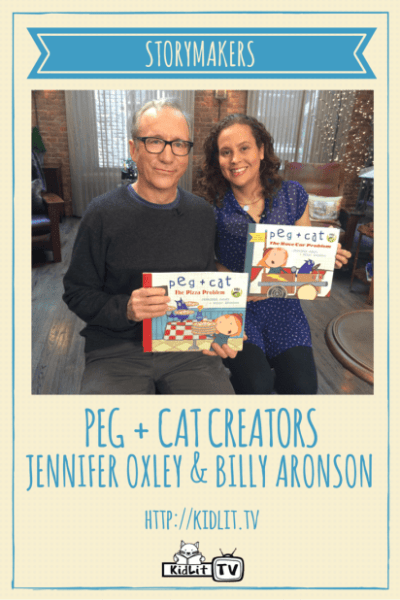 StoryMakers - Jennifer Oxley & Billy Aronson (PEG + CAT) Pinterest Image