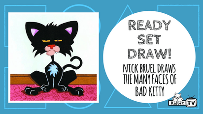 Ready Set Draw! How to Draw BAD KITTY