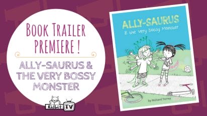 Book Trailer Premiere: ALLY-SAURUS & THE VERY BOSSY MONSTER
