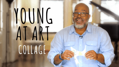 YOUNG AT ART with James Ransome – COLLAGE