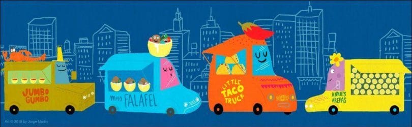 Little Taco Truck Little Taco Truck is packed with flavor and savory smells. The story of friendship and determination is perfect for even the youngest truck and taco fans.