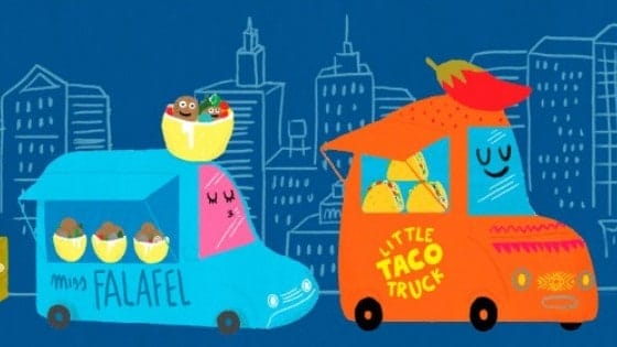 LITTLE TACO TRUCK Book Trailer - KidLit TV