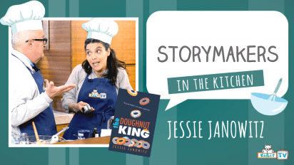 StoryMakers in the Kitchen with Jessie Janowitz THE DOUGHNUT KING