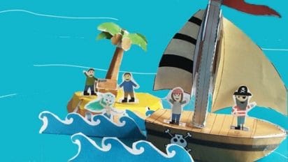 Paper Craft Pirate Story-Telling Pack