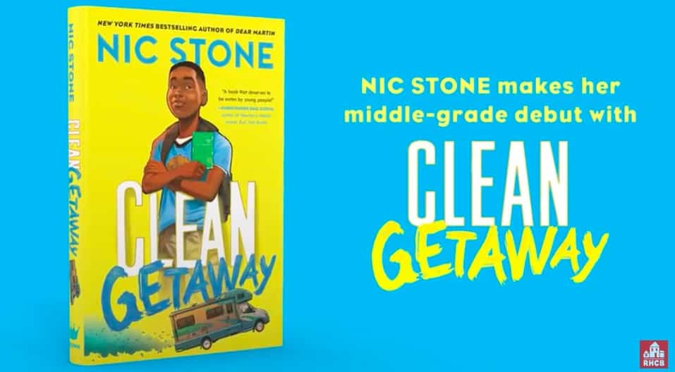 From New York Times bestselling author Nic Stone comes CLEAN GETAWAY middle-grade road-trip story through American race relations past and present,