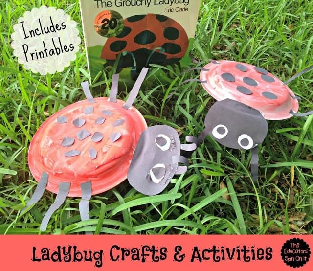 The Educator's Spin On It will help you create a Ladybug Puppet for Retelling the Story, a Ladybug Clock, a story, and an Animals Cards Game for Retelling!