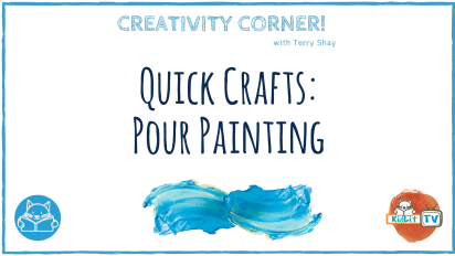 Creativity Corner with Terry Shay — Pour Painting