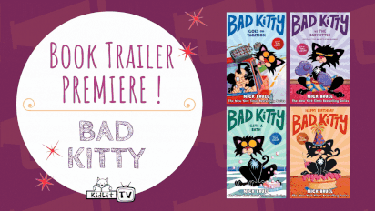 Book Trailer PREMIERE! BAD KITTY