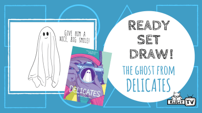 Ready Set Draw! Wendell the Ghost from DELICATES