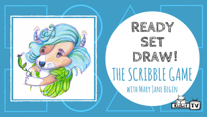 Ready Set Draw! THE SCRIBBLE GAME with Mary Jane Begin