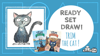 Ready Set Draw! How to draw TRIM the cat