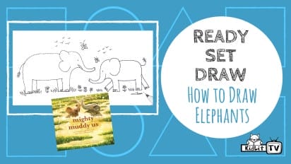 Ready Set Draw! How to Draw Elephants MIGHTY MUDDY US